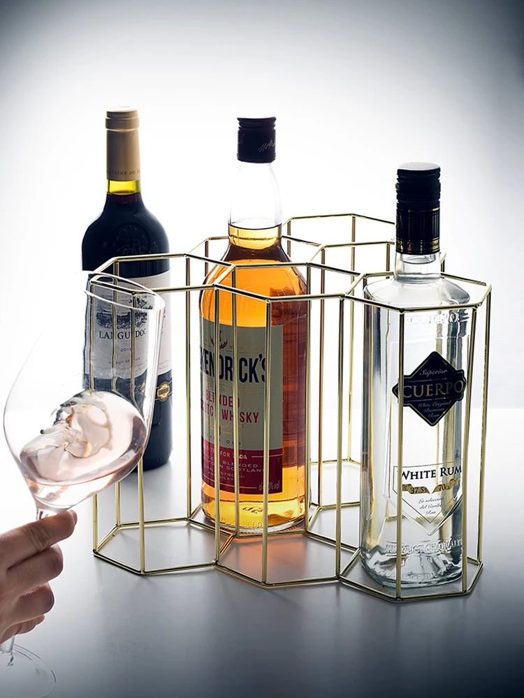 Metal-Wine-Rack-Whiskey-Holder-Metal-Storage-Stand-Shelf-Honeycomb-Cabinet-Display-Racks-Home-Barware-Organisation-Rose-Gold-010