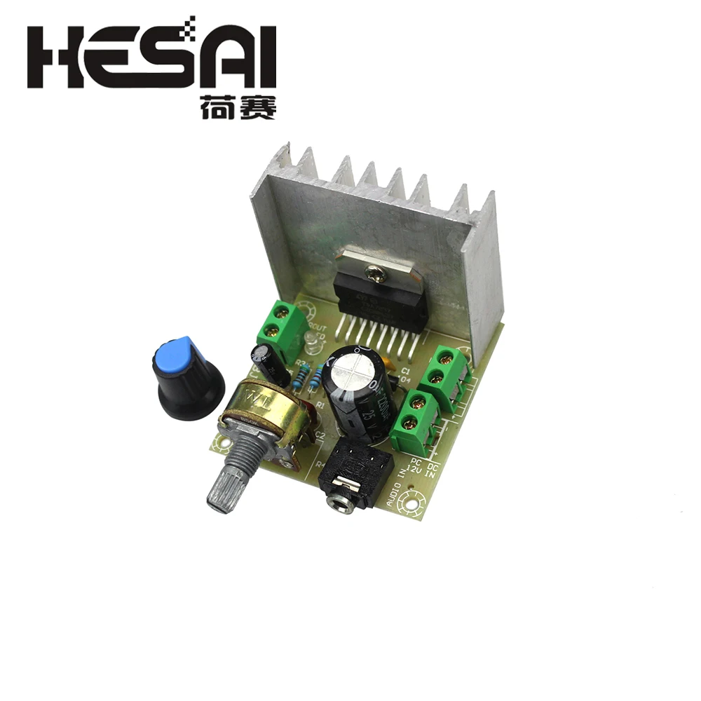 

Smart Electronics TDA7297 Version B 2*15W Digital For Audio Amplifier Board Dual-Channel AC/DC 12V