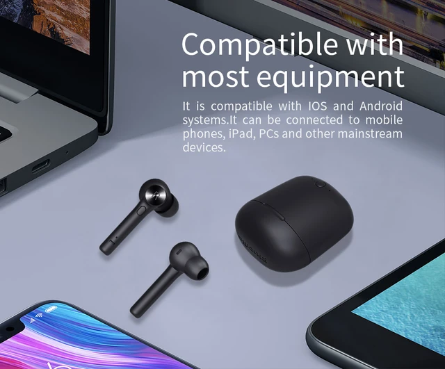 Newest Bluedio Hi wireless bluetooth earphone for phone stereo sport earbuds headset with charging box built in microphone