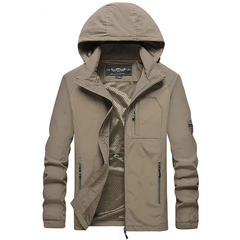 Jacket Men Windbreaker 2018 Spring Autumn Fashion Jacket Waterproof Men's Hooded Casual Jackets Male Coat Thin Men Coat Outwear Jacket Men Windbreaker 2018 Spring Autumn Fashion Jacket Waterproof Men's Hooded Casual Jackets Male Coat Thin Men Coat Outwear