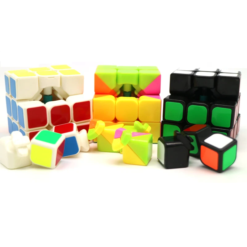 YJ 3x3x3 Мэджико Cubo обучения Игрушечные лошадки для взрослых детей подарок 3x3x3 магия S куб головоломка Cube детские игрушки Рождество игрушка