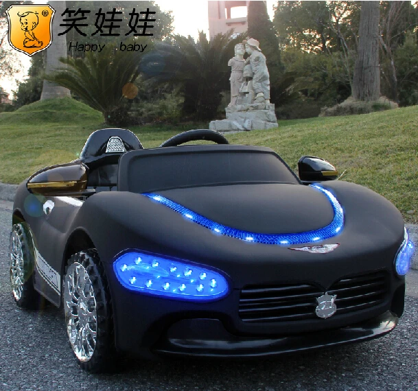 ¡A la venta! Coche eléctrico para niños Maserati con mando a distancia y faro azul - 2