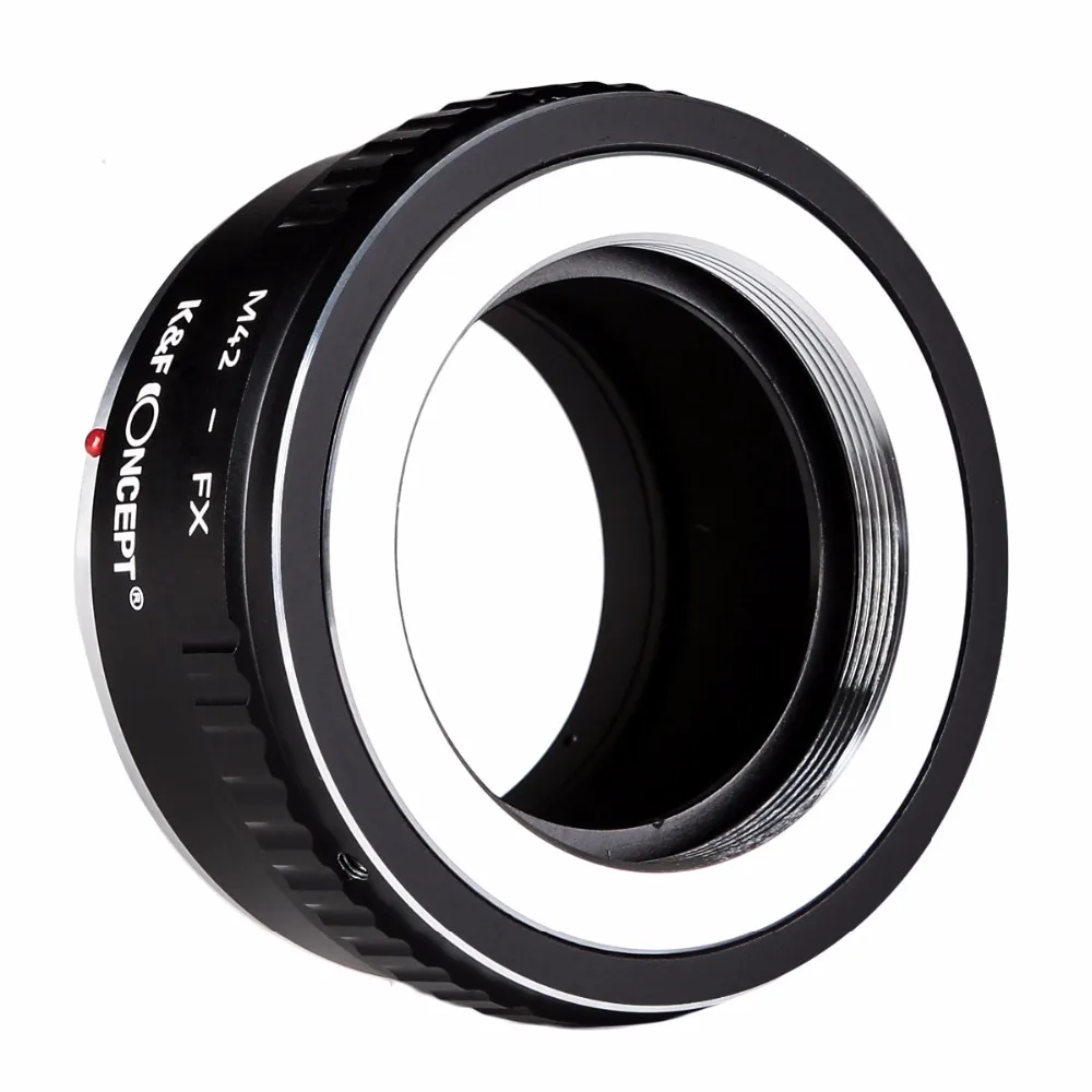 K& F адаптер для объектива адаптер для M42(Zeiss, Pentax, Praktica, Mamiya, Zenit) винтовое крепление объектива для камер Fujifilm Microless
