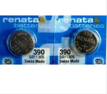 Batterie bouton de montre Renata longue durée 390 SR1130SW 389 LR54 AG10, 2 pièces/lot, flambant neuf, fabrication suisse 100% originale
