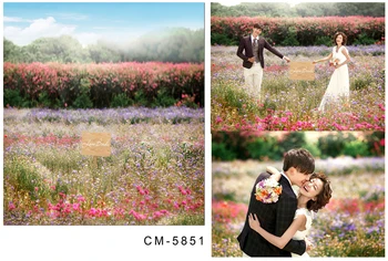 

150X220cm Beautiful vinyl flowers romantic wedding digital photography backdrop background flower