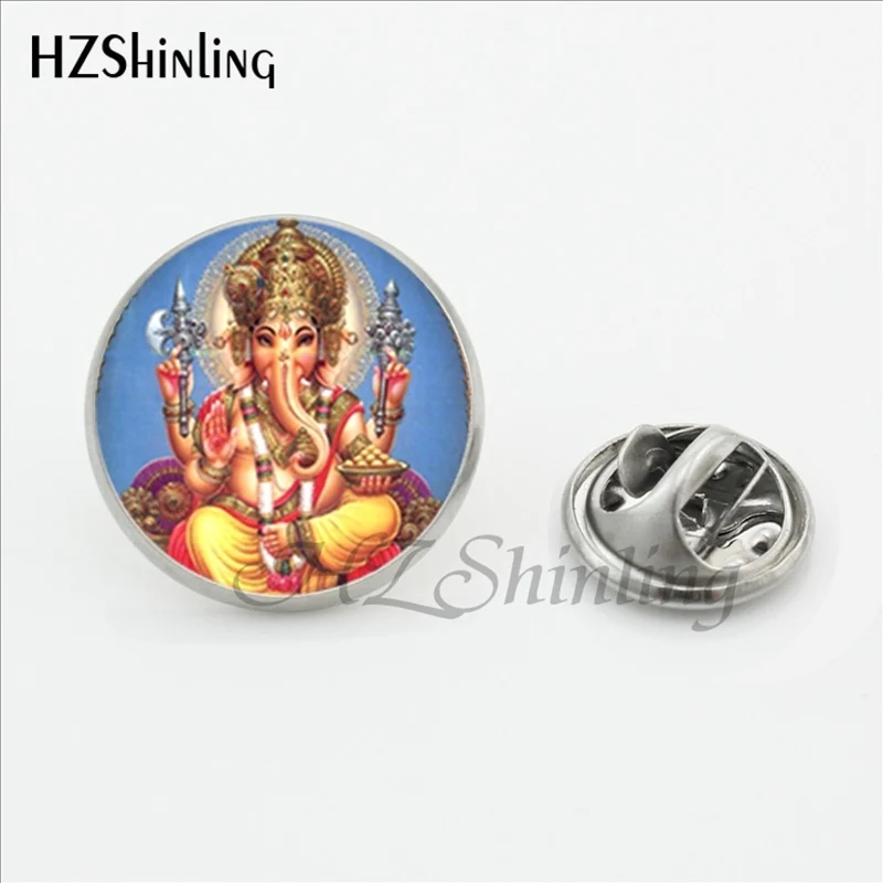 Ganesh Brooch Ganesh Indian God Jewelry Ganesh Pin Hinduism Religious Jewelry Lord Ganesha Pin,M58 Indian Hindu God 