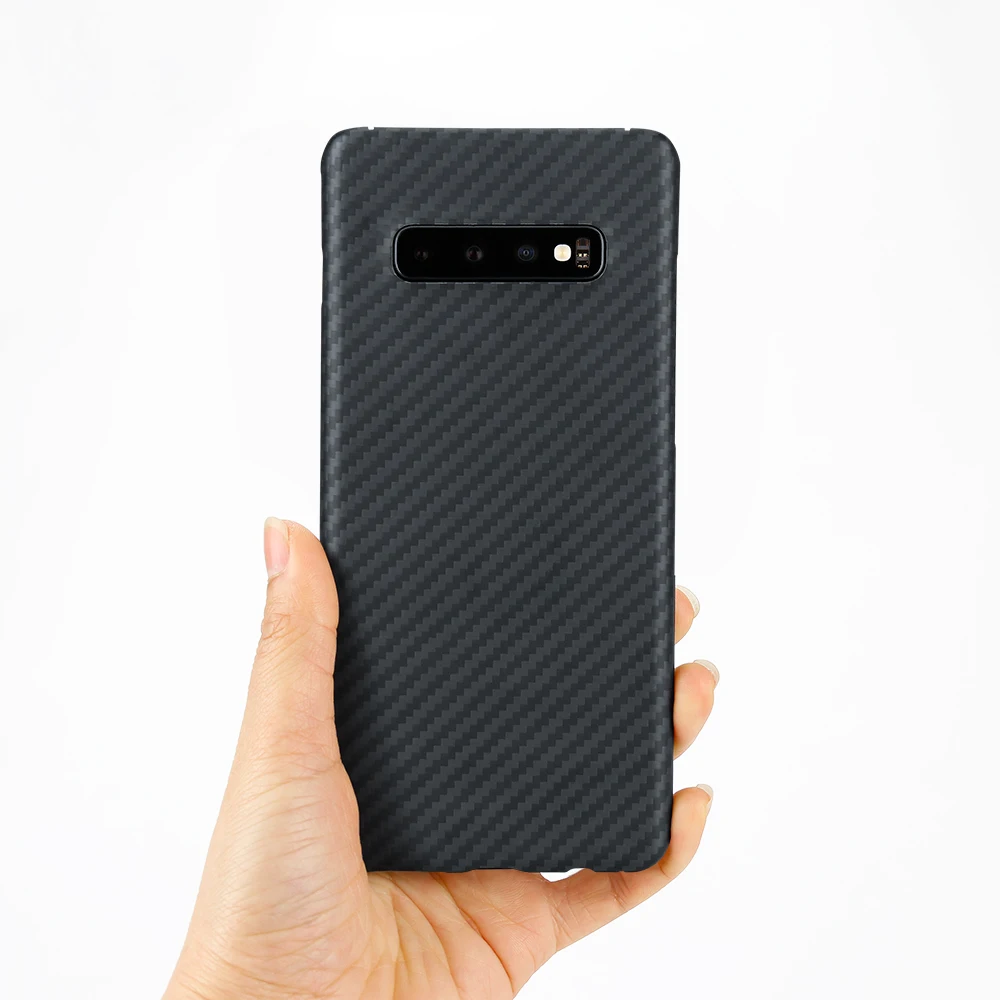 Защитный чехол из тонкого арамидного волокна для samsung S10, S10+, S10 Plus, S10e, минималистичные тонкие чехлы из углеродного волокна