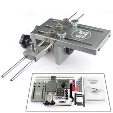 Дюбель джиг для мебели быстрое соединение 3 в 1 деревообрабатывающий буровой локатор для пробивки