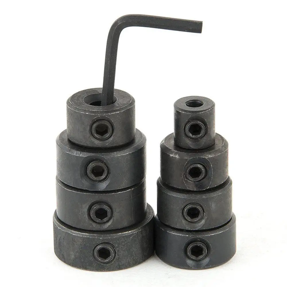 

8pcs Bit limiter 3-16mm Drill Bit Limit Ring Woodworking Drill Bit For The Round Wood Clamp Fixture Positioning Depth