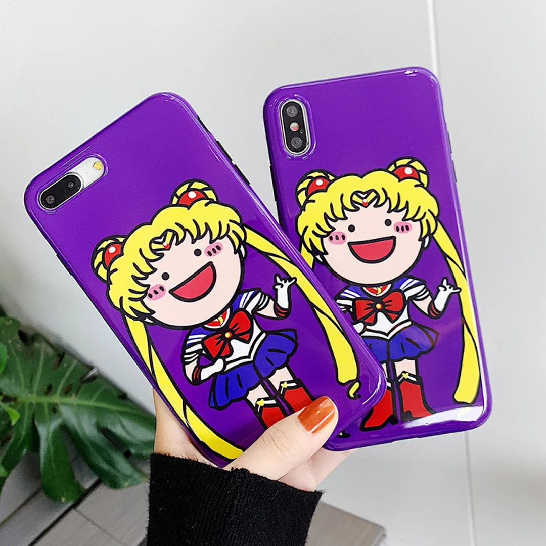 

cute cartoon tpu case for iphone 7 8 6 6s plus X XR XS MAX case cover fashion 3d patterned soft silicone phone bag capa fundas