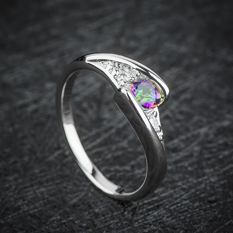 MISANANRYNE Горячая многоцветный кубический цирконий модные ювелирные изделия кольцо размеры 6 7 8 9 10