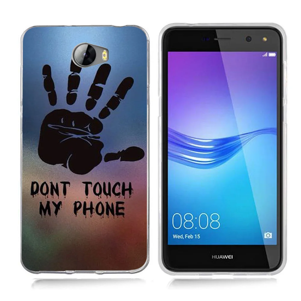 Чехол для Huawei Honor 5A LYO-L21 / Y6 II Compact Y5 ii Y5ii 0496 Мягкий силиконовый чехол телефона из ТПУ