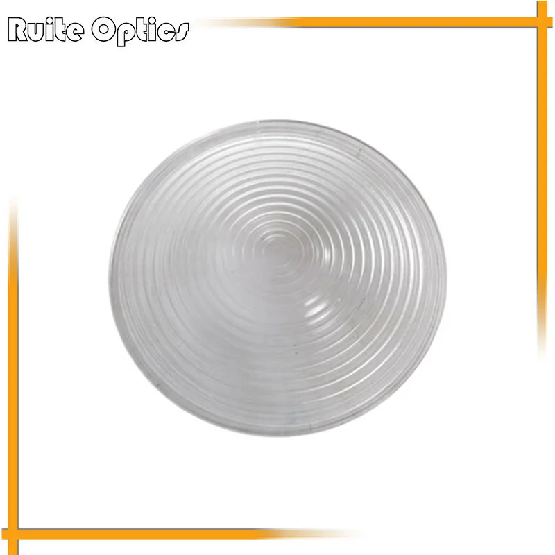 Diameter 80-250mm Round Borosilicate Glass Fresnel Lens Spotlight