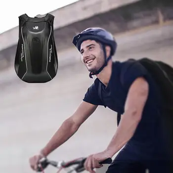 

30L Large Capacity Carbon Fiber Hard Shell For Waterproof Motorcycle Bag Motorcycle Backpack Tank Bag Carbon Fiber Motorbike