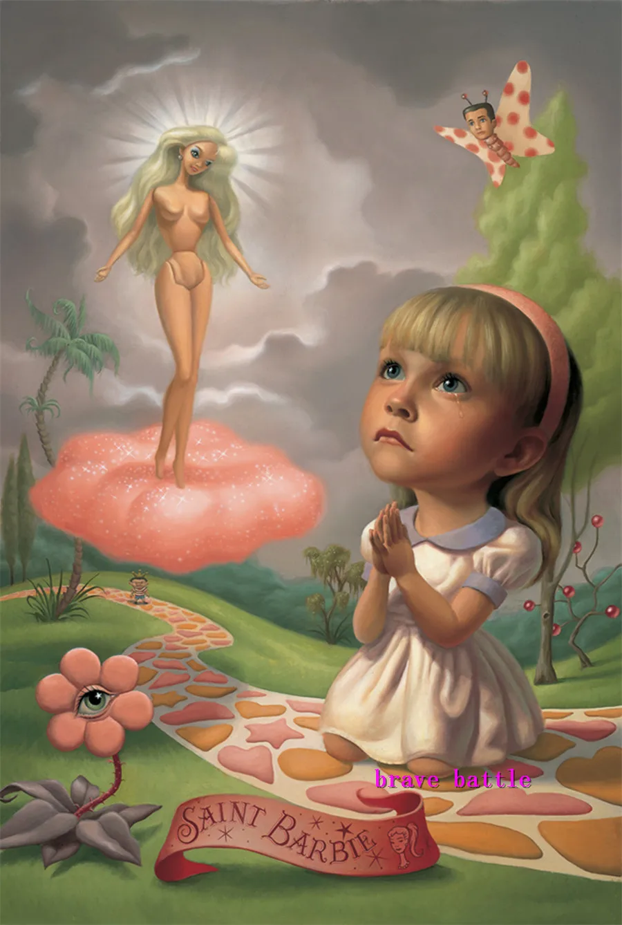 Mark Ryden детский необычный холст для живописи Тёмный мир гостиная спальня домашний
