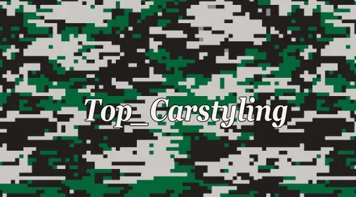 green pixed camo digital Tiger car wrapping covering with air bubble free (16)