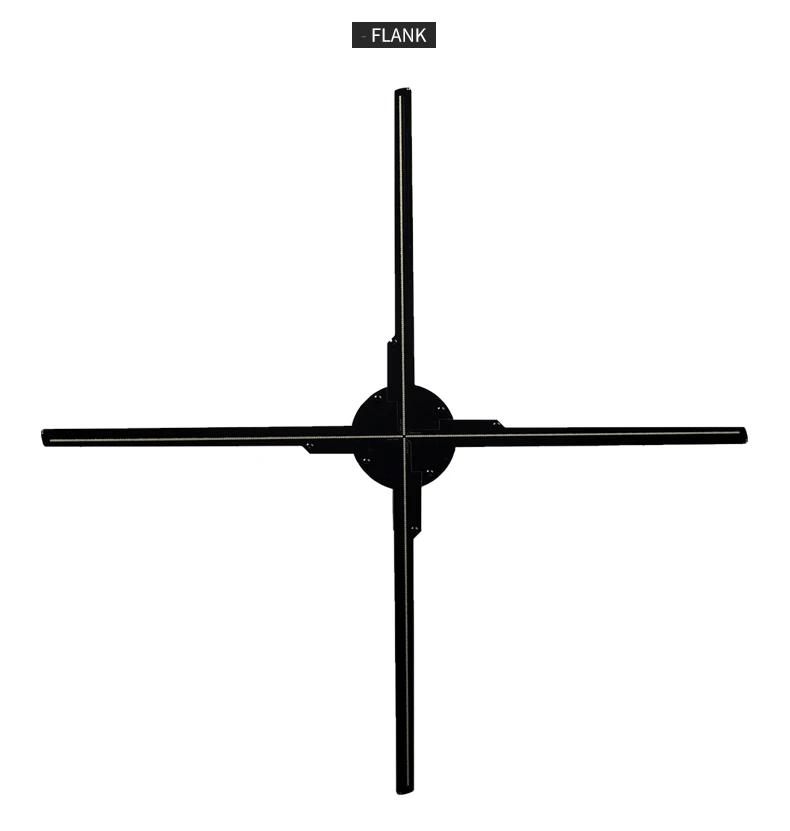 Z3 advertising small fans Hologram display 3D LED fan light