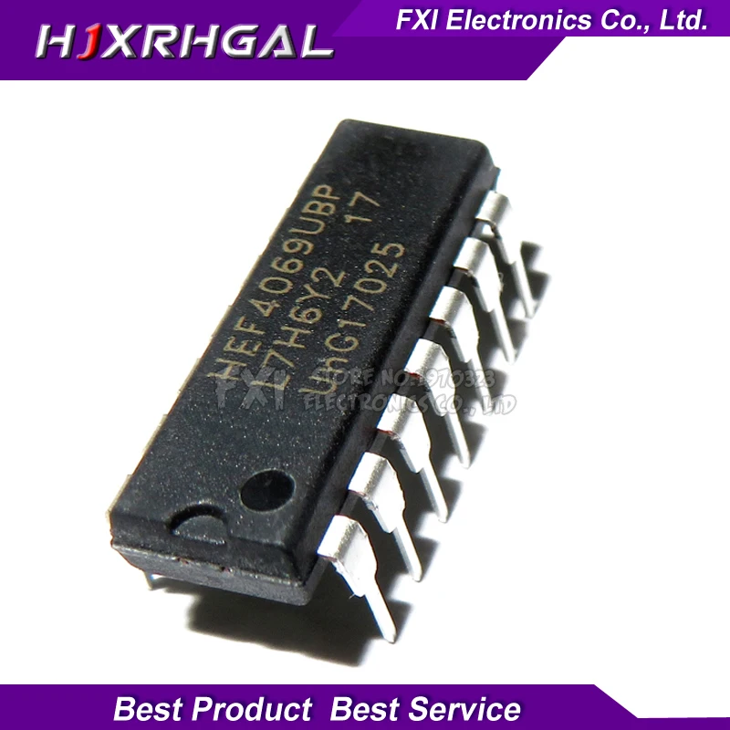 10 шт. HEF4069UBP HEF4069 DIP DIP14 новый оригинальный| |