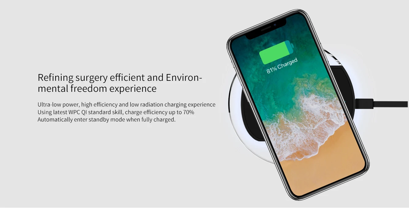 Nillkin QI Беспроводное зарядное устройство для IPhone Xs Max XR X 8 Plus Беспроводная зарядка для samsung Note 9 S10 Plus USB беспроводное зарядное устройство Pad