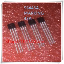 NEW 10pcs lot SS443A ss443 Sensors Hall sensor 43A Unipolar 413 original authentic In Stock