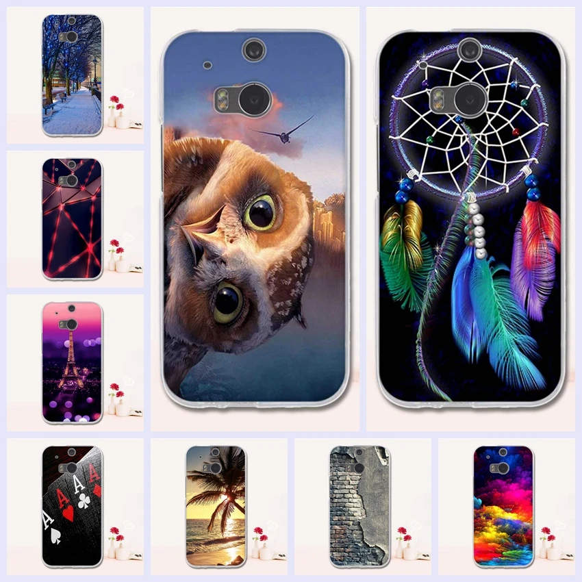 Slank stap in verkeer For HTC One M8 M8s Case For HTC M8/M8S Cell Phone Case Soft Tpu Cover For HTC  One M8/ M 8 S /M 8 Silicone Funda 3D Painted Case|3d case|case for htc