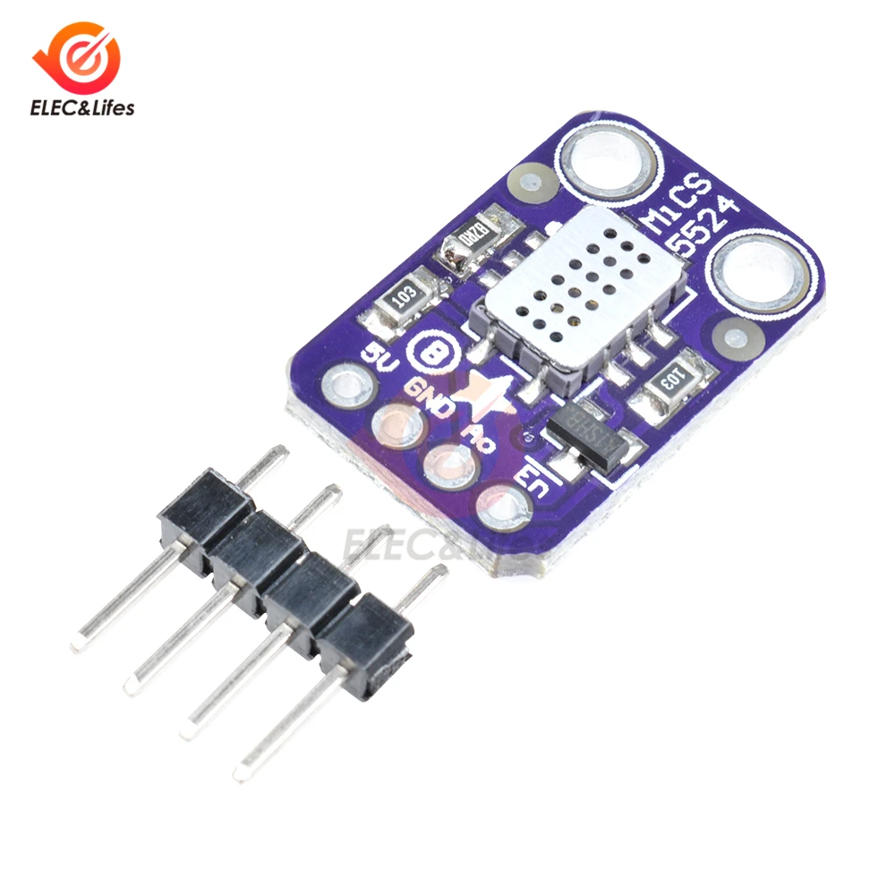 Mics 5524 Gas Detection Sensor Module Co Carbon Monoxide Hydrogen Methane Detector Mics5524 Air Quality Monitor 1000ppm Gas Analyzers Aliexpress