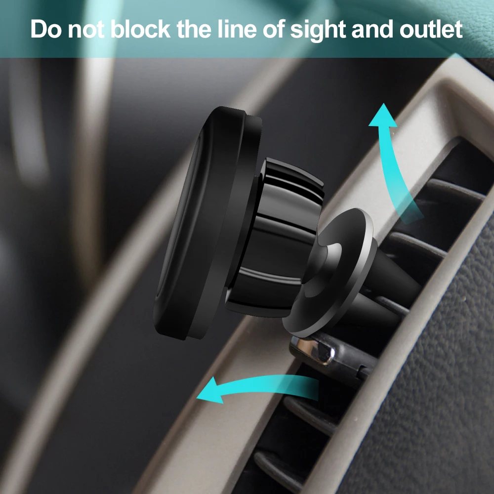 Universal magnetic Auto telefon halter unterstützung mobile handy für iphone 6 8 auto air vent halt