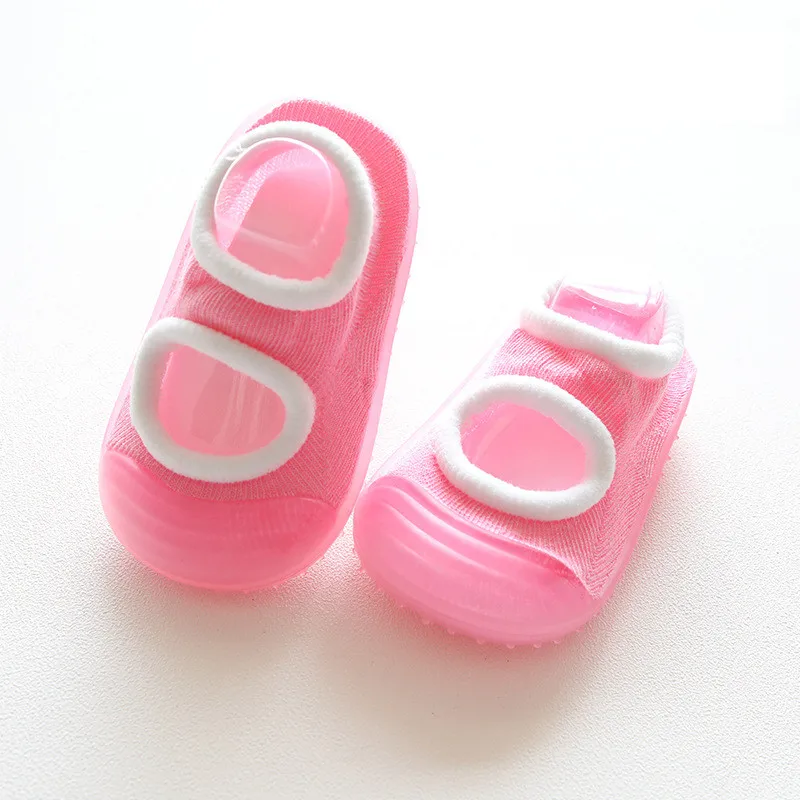 baby sock antislip A Joyo roy/Нескользящие весенние хлопковые носки для малышей с резиновой подошвой с захватами для маленьких мальчиков и девочек LL996R - Цвет: baby sock antislip A
