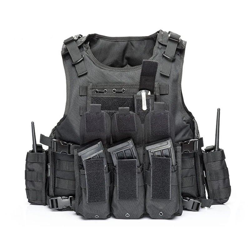 Военный тактический жилет Wargame Body Field Airsoft Molle Armor охотничий боевой CS Jungle Equipment 900D