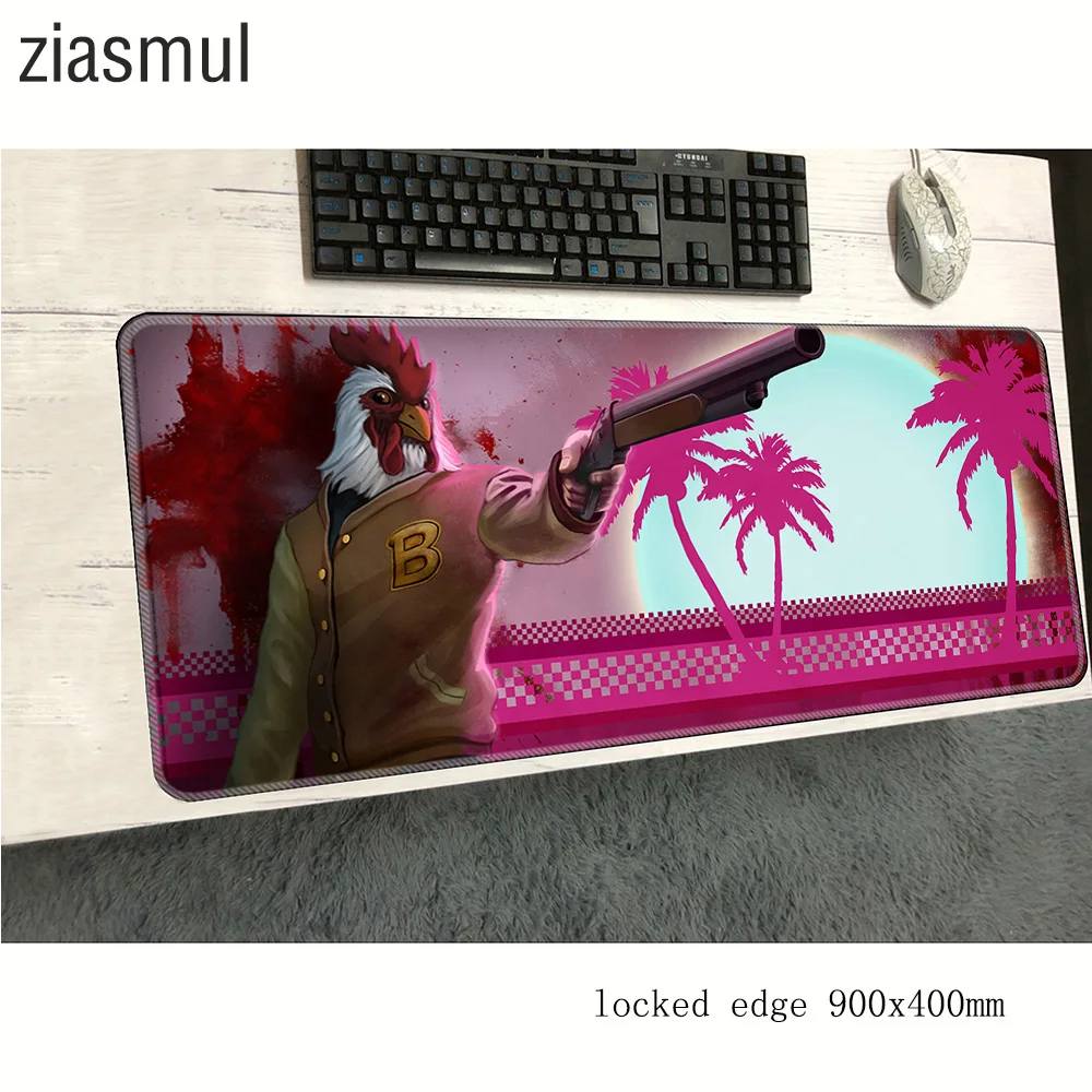 Коврик для мыши hotline miami 900x400x2 мм коврики лучший компьютерный Для Мыши игровые