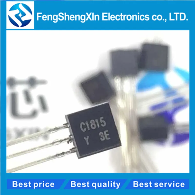 Datasheet Pinagem - Transistor Bipolar NPN C1815Y - Caracter&iacute;sticas E