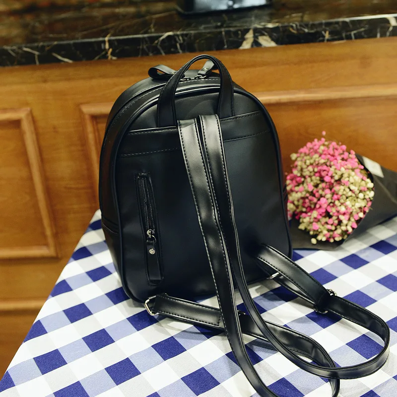 النساء Preppy نمط ظهره هندسية خليط الإناث المدرسة أكياس عالية الجودة بو الجلود Daypacks للمراهقين الفتيات Mochila