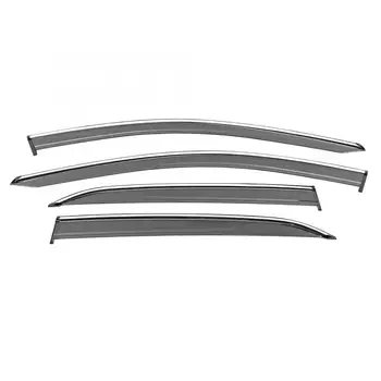 

4Pcs Window Visor Vent Sun Shade Rain Guard Deflector for Chevy Explorer 2017-2019