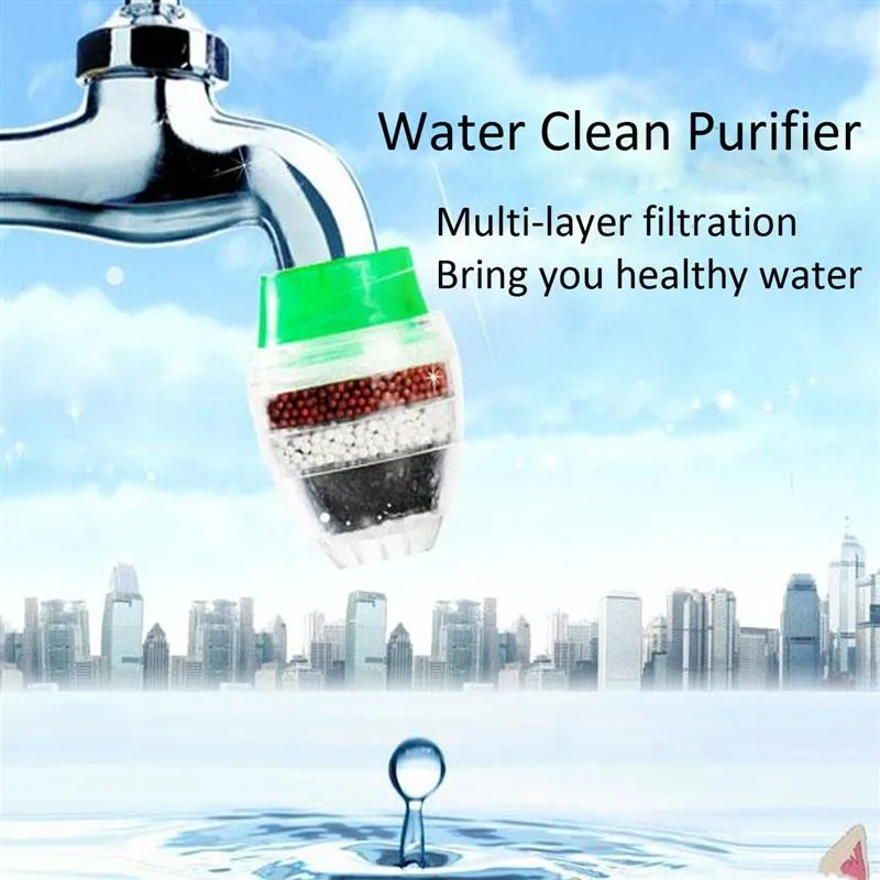 

Two Sizes Tap Water Cleaner Water Purifier Activated Carbon Municipal Water Purifier Faucet-Mounted Type Easy and Convenient