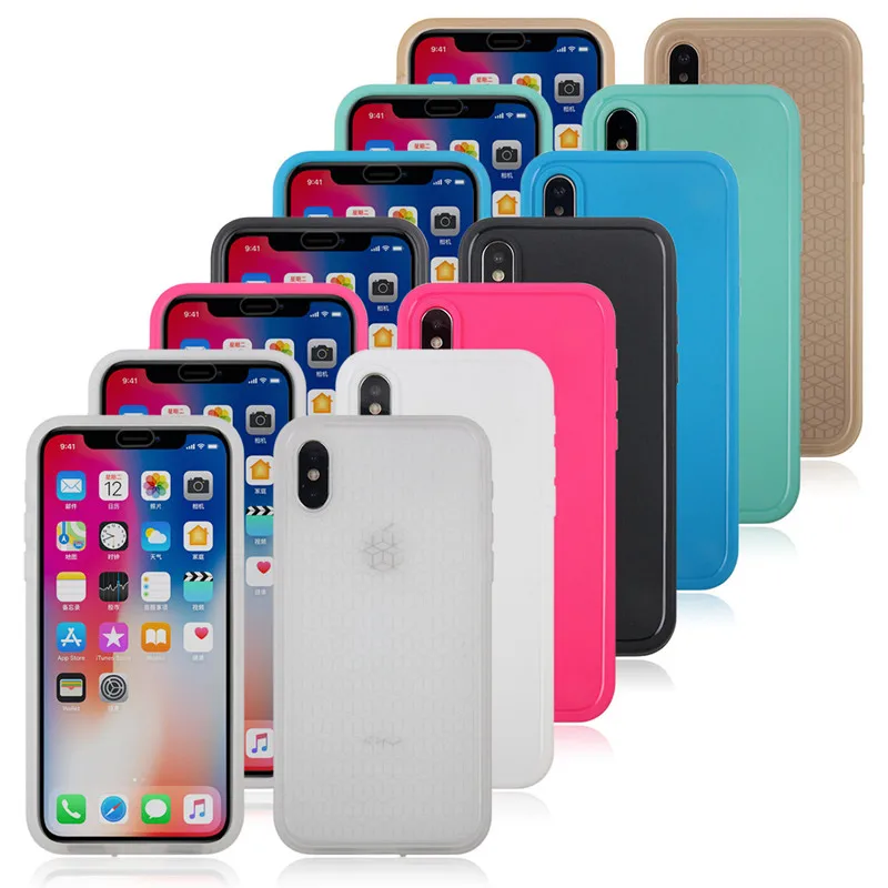 Водонепроницаемый чехол с поворотом на 360 градусов для iphone XR/XS Max/XS/X Ударопрочный