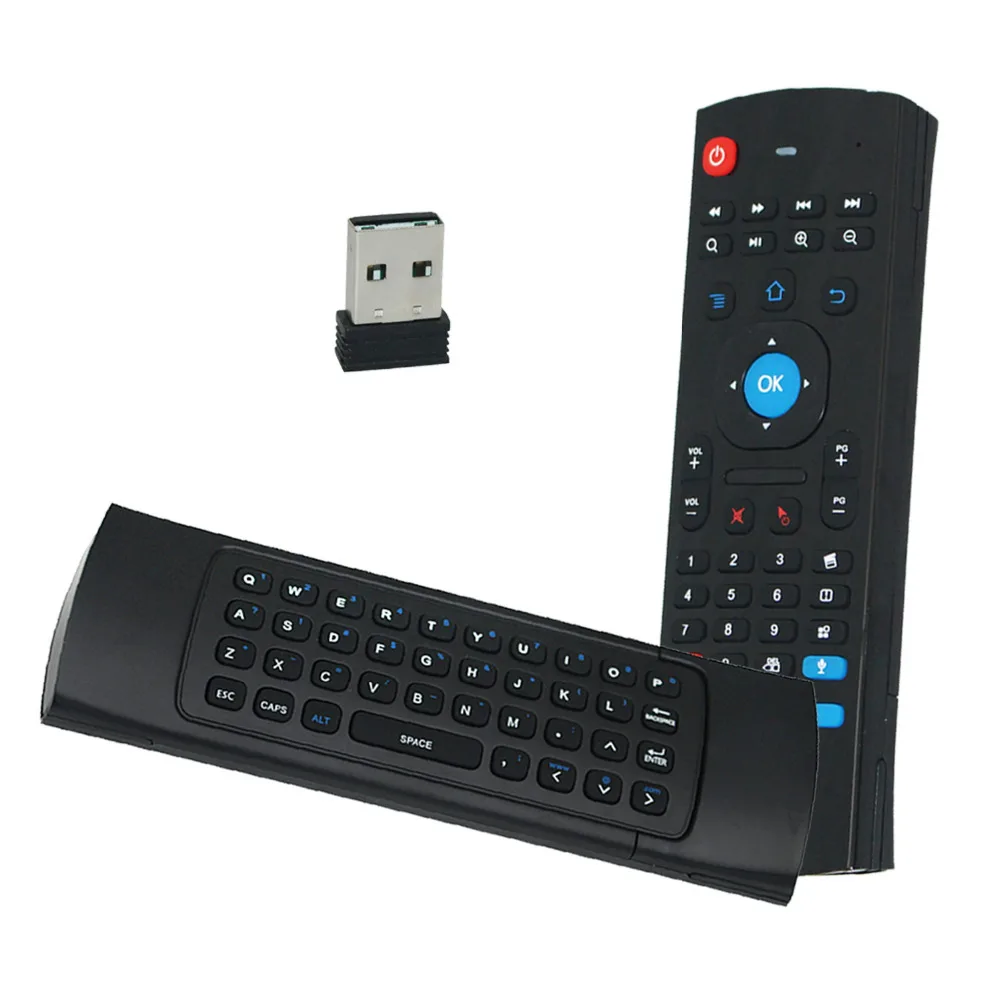 MX3 Air Mouse Wireless Mini Keyboard 2.4Ghz For PC HTPC Laptop Smart TV kiii Z4 M8s T95 Android Box Remote Control free ship | Электроника