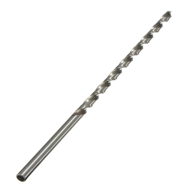 1pcs HSS 200mm Straight Shank Round Twist Drill Bit for Metal Power Tools 4-10mm