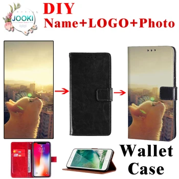 

XZ2 XZ1 Wallet Leather Cover Customized Case For Sony Xperia XZ1 Compact Wallet Cover For Sony Xperia XZ2 Compact DIY Flip Case