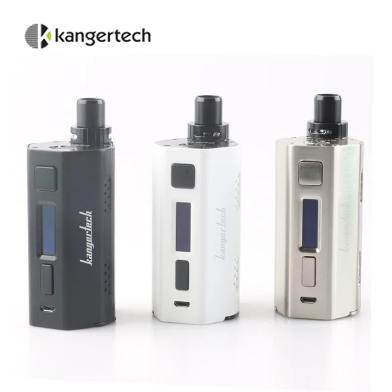 

Original Kangertech Cupti 2 80w All in one Starter Kit 5ml 510 Tank Preinstalled CLOCC SS316L 0.5 ohm Coil Firmware Upgradeable