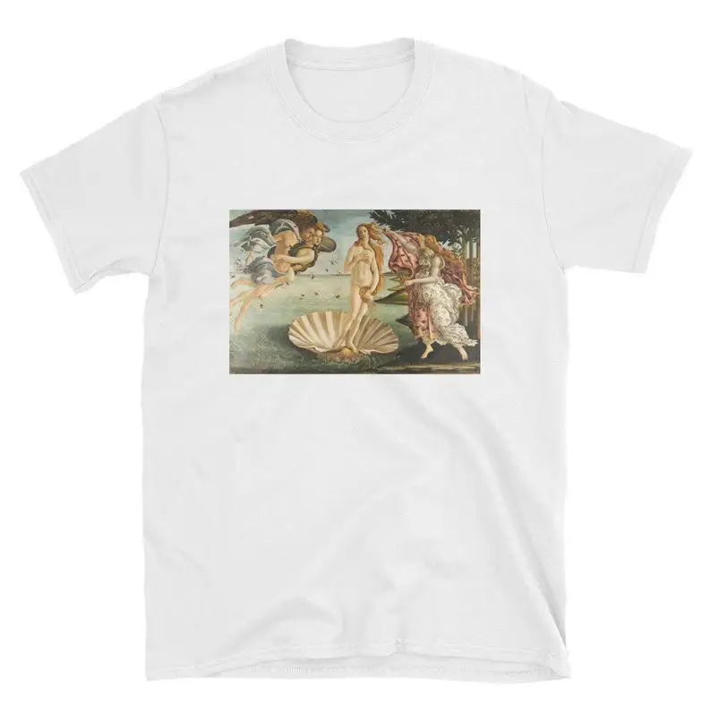 The Birth Of Venus женская футболка хлопок Повседневная забавная Футболка Леди Йонг Девушка Топ тройник Прямая поставка S-526