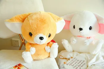 

1pc 40cm cartoon big ear foxes soft plush doll pacify stuffed toy creative children home decoration gift