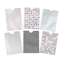 10 шт./упак. Анти-кражи Rfid Блокировка держателя карт Rfid карты защита считать банковскую карту чехол металлический Rfid Чехлы для кредитных карт