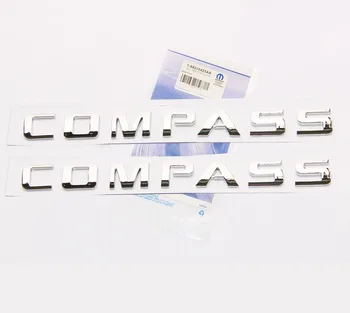 

COMPASS Nameplates EMBLEM Badge 3D for COMPASS REPLACEMENT Fu
