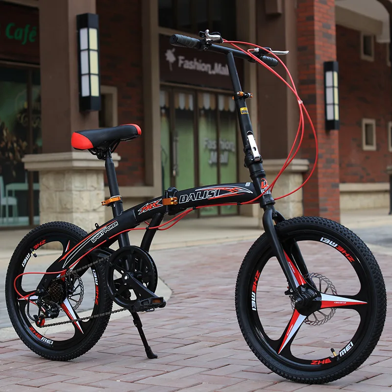 20-inch sports folding bike children's student bicicleta 20-inch sports folding bike children's student bicicleta