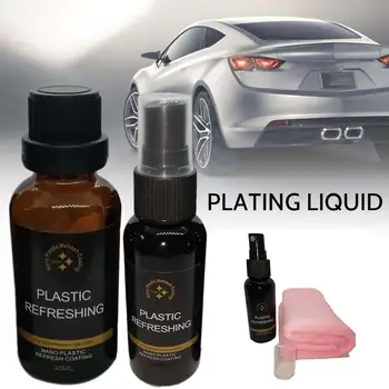 

Car Maintenance Nano Renovating Plastic Cleaning Agent Interior Dustproof Old Plastic Refurbishing Cleaning Solution Maintenance