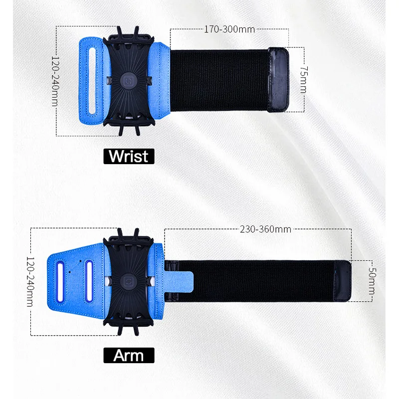 6in Сумка для бега, для бега, для телефона, напульсник, ремень на запястье, для велоспорта, для спортзала, нарукавник, сумка для iPhone, тренировочные нарукавники, для сенсорного экрана, для сотового телефона