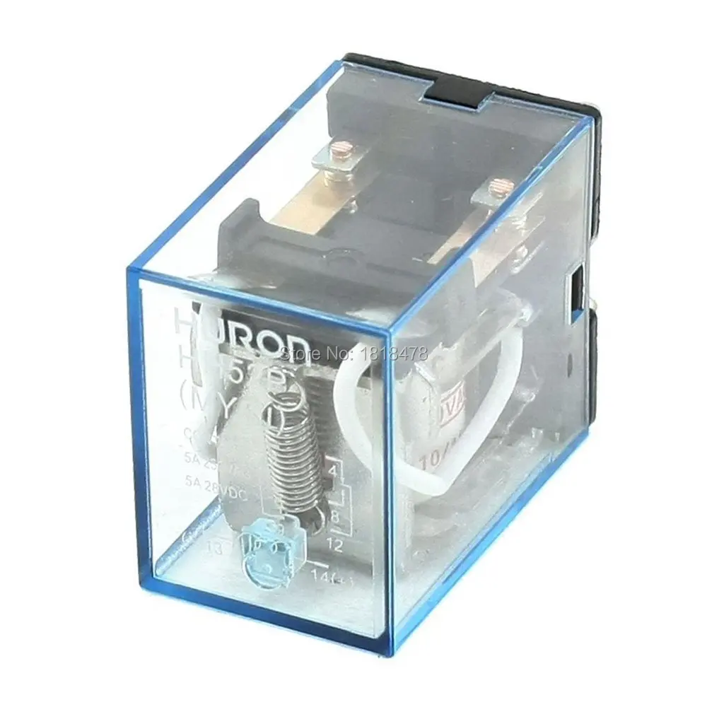 HH52P AC 110V Coil General Purpose Power Relay 8 Pins DPDT 2NO 2NCin