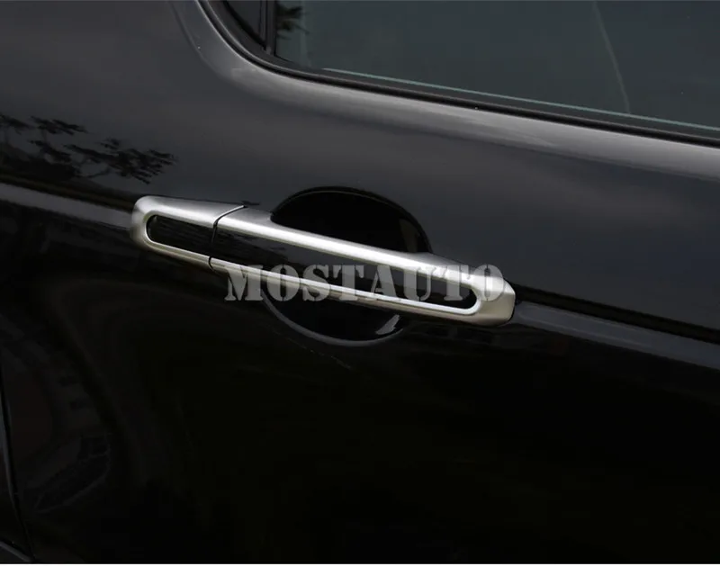 Абс Автомобильная дверная ручка Накладка для Land Rover Discovery Sport- 8 шт. черный/серебристый