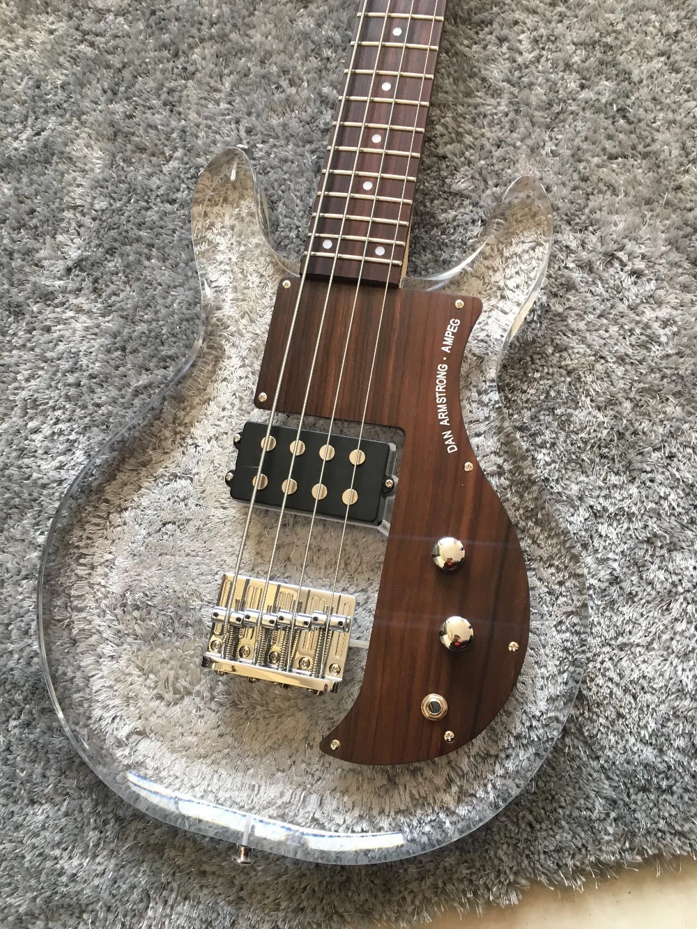 Bass bass, acrylic bass, famous bass bass, rose wood protection board