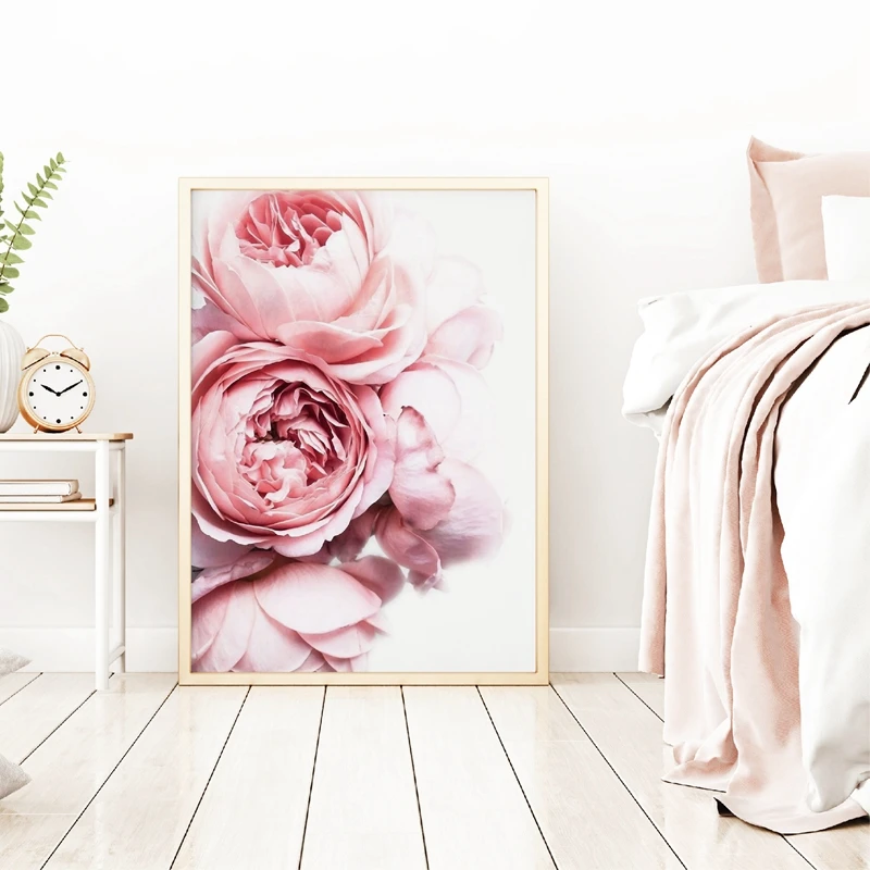 Peonies Photo Canvas Art Picture Home Decor